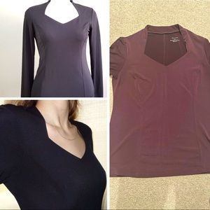 🧸 Plum V neck
